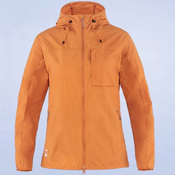 Fjallraven High Coast Wind Jacket in Spicy Orange - Size Large - Picture 1 of 9